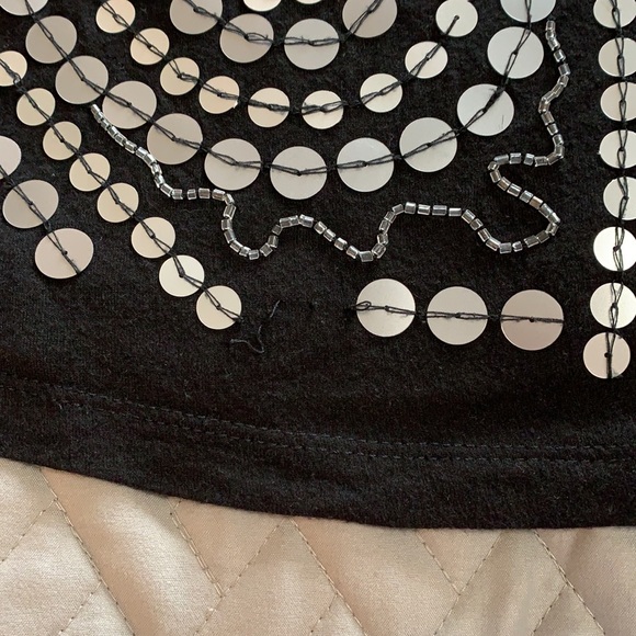 FLAIR.FS.SPORT. 1x. Sequins black tank. Plus size - Picture 10 of 13